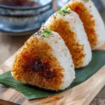 Yaki Onigiri (Grilled Rice Ball) (Video)