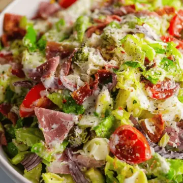Italian Grinder Salad (Chopped Sub Salad)
