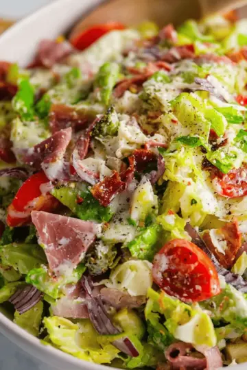 Italian Grinder Salad (Chopped Sub Salad)