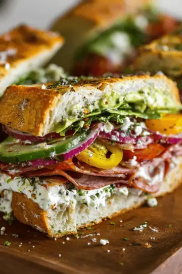 Grinder Salad Sandwich