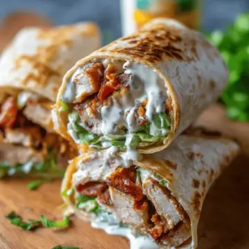 Chicken Ranch Wraps