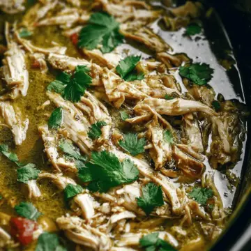 Crockpot Salsa Verde Chicken