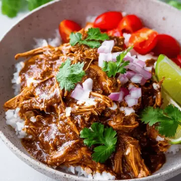 Slow Cooker Chicken Mole