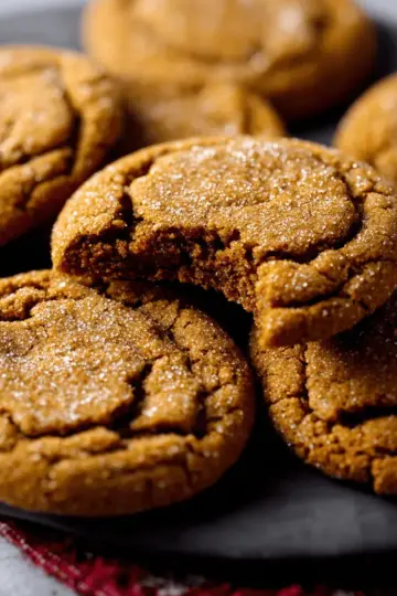 Seriously Soft Molasses Cookies