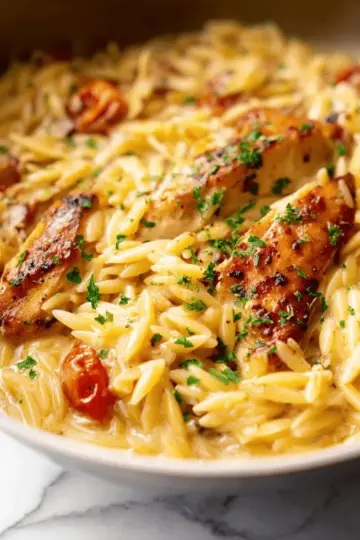 Cajun Chicken Orzo