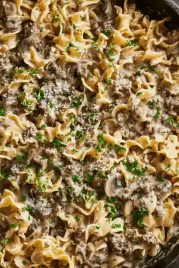 Ground Beef Stroganoff Recipe