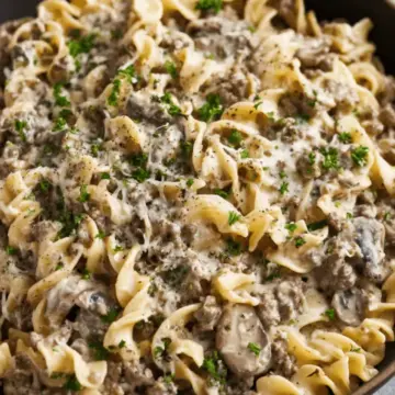 Ground Beef Stroganoff Recipe