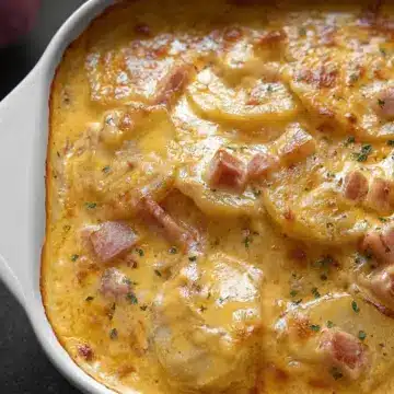 Ham and Potato Au Gratin