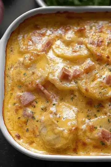 Ham and Potato Au Gratin