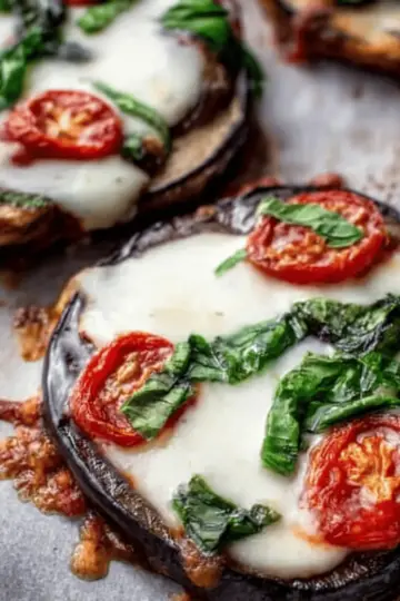 Low Carb Eggplant Pizza