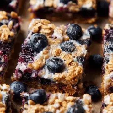 Blueberry Oatmeal Bars