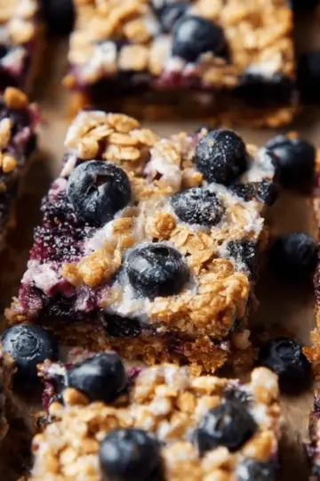 Blueberry Oatmeal Bars