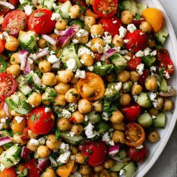 Mediterranean Chickpea Salad
