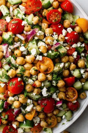 Mediterranean Chickpea Salad