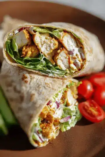 Honey Mustard Chicken Wrap