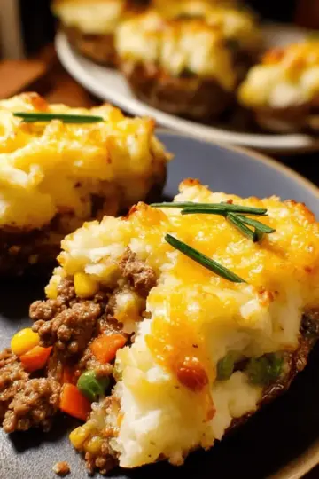 Shepherd’s Pie Baked Potatoes