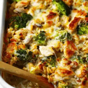 Healthier Broccoli Chicken Casserole