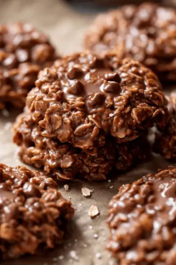 No-Bake Chocolate Oatmeal Cookies