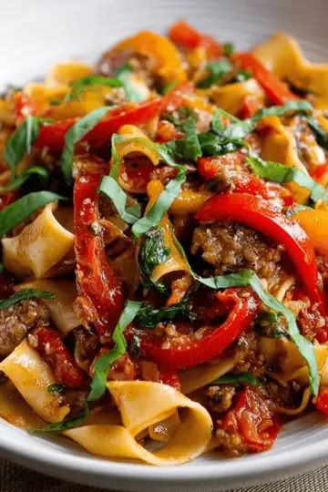 Italian Drunken Noodles