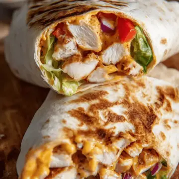 Chipotle Ranch Grilled Chicken Burrito