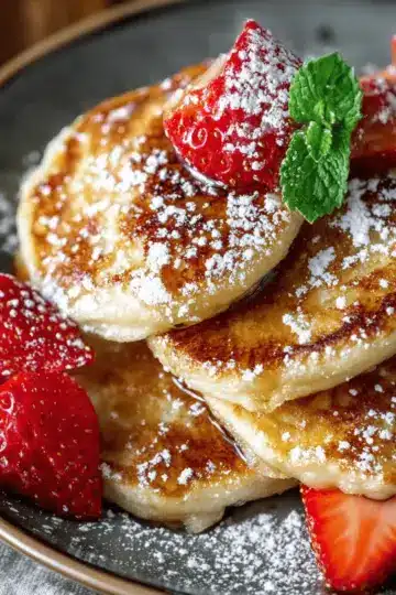 Cottage Cheese Pancakes (Quick & Easy)