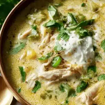 Creamy Green Enchiladas Chicken Soup