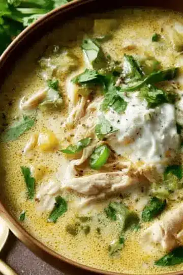 Creamy Green Enchiladas Chicken Soup