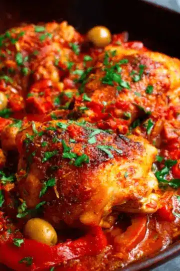 Spanish Chicken in Bravas Sauce