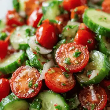 Tomato Cucumber Salad