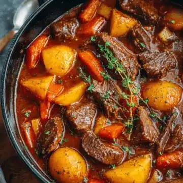 Easy Homemade Beef Stew