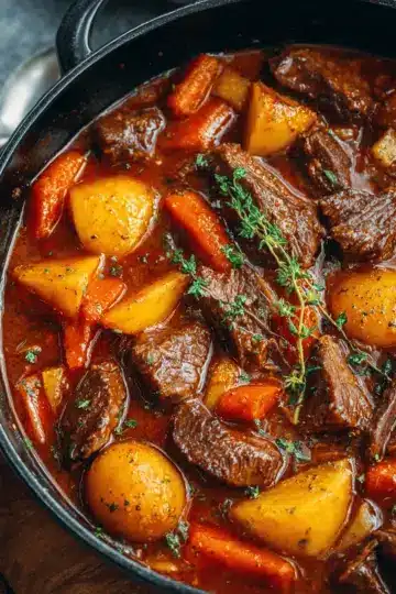 Easy Homemade Beef Stew