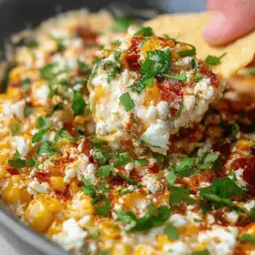 Slow Cooker Mexican Street Corn Dip