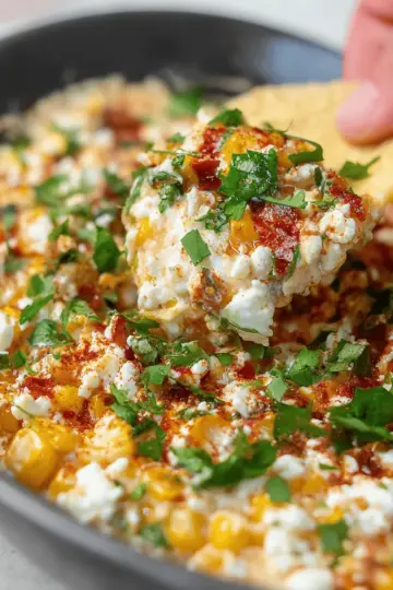 Slow Cooker Mexican Street Corn Dip