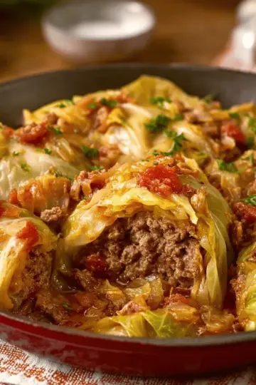 Unstuffed Cabbage Roll
