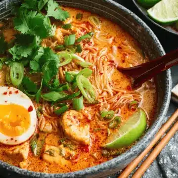 Thai Red Curry Noodle Soup