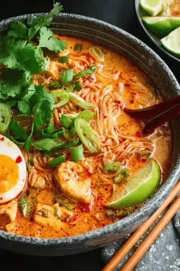 Thai Red Curry Noodle Soup