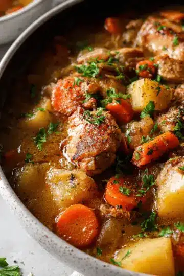 Slow Cooker Chicken Stew