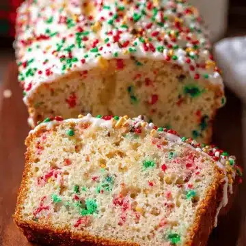 Easy Christmas Funfetti Bread Recipe