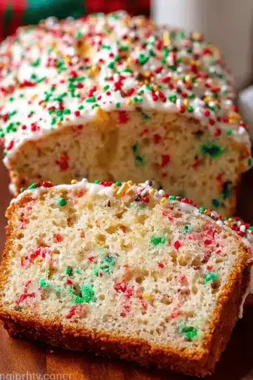 Easy Christmas Funfetti Bread Recipe