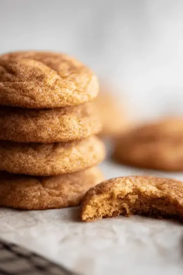 Brown Butter Pumpkin Snickerdoodles