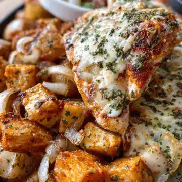 Garlic Parmesan Chicken and Potatoes