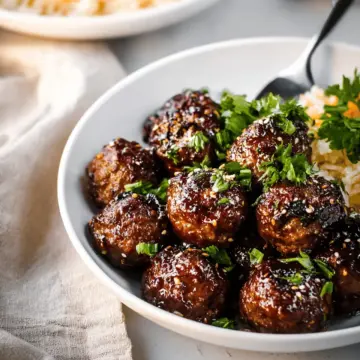 korean bbq meatballs