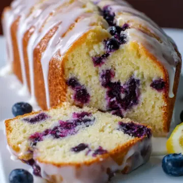 Lemon Blueberry Pound Cake