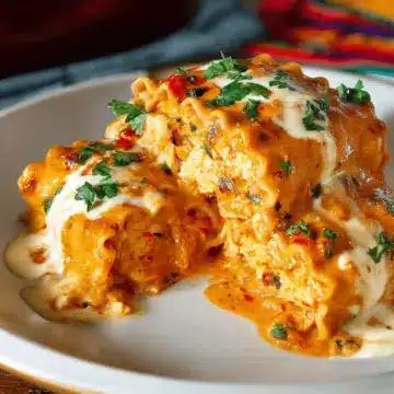 Southwest Chicken Lasagna Roll Ups