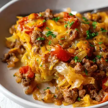 Low Carb Unstuffed Cabbage Casserole Recipe