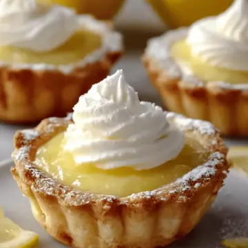 Baby Lemon Impossible Pies
