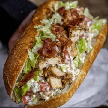 Chopped Chicken Bacon Ranch Sub
