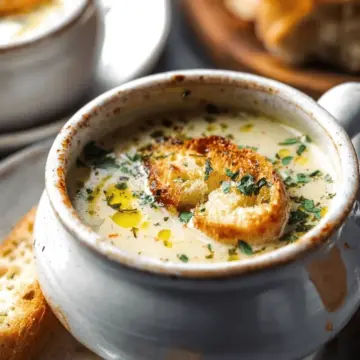 Country French Garlic Soup