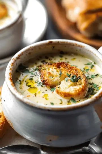 Country French Garlic Soup