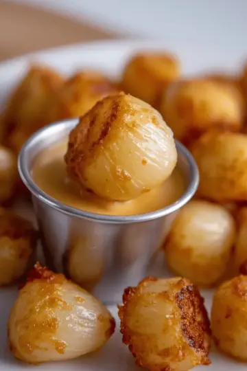 Air Fried Pearl Onions